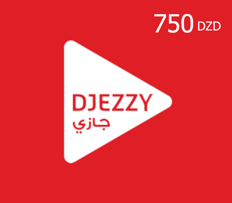 Djezzy 750 DZD Mobile Top-up DZ