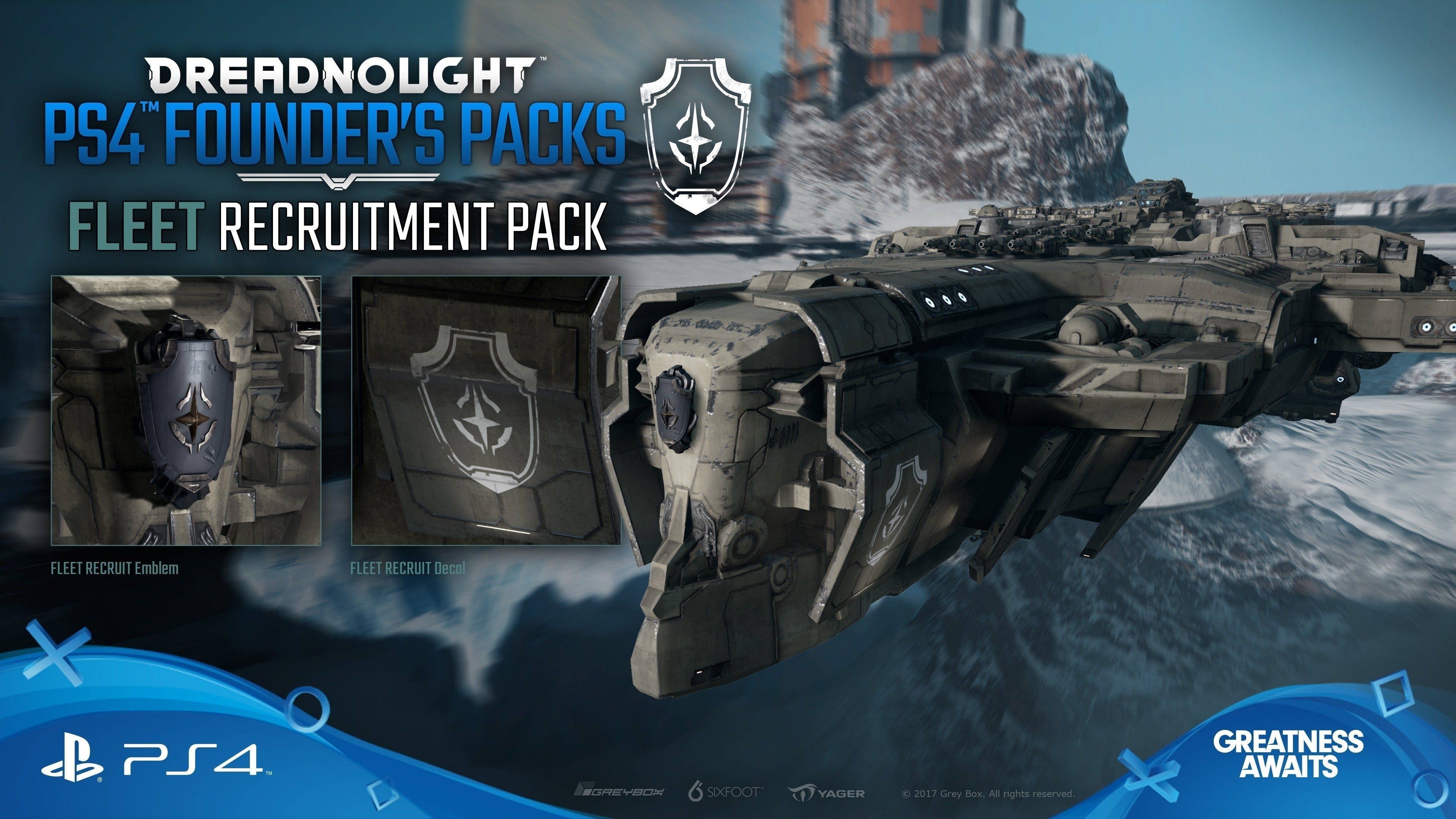 Dreadnought - Fleet Recruitment Pack DLC PS4 CD Key screenshot 3
