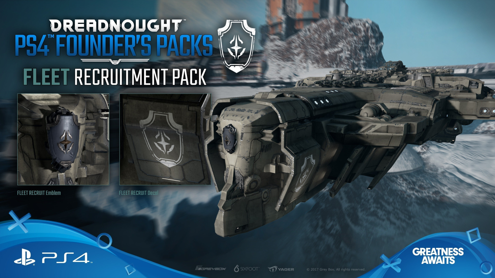 Dreadnought - Fleet Recruitment Pack DLC PS4