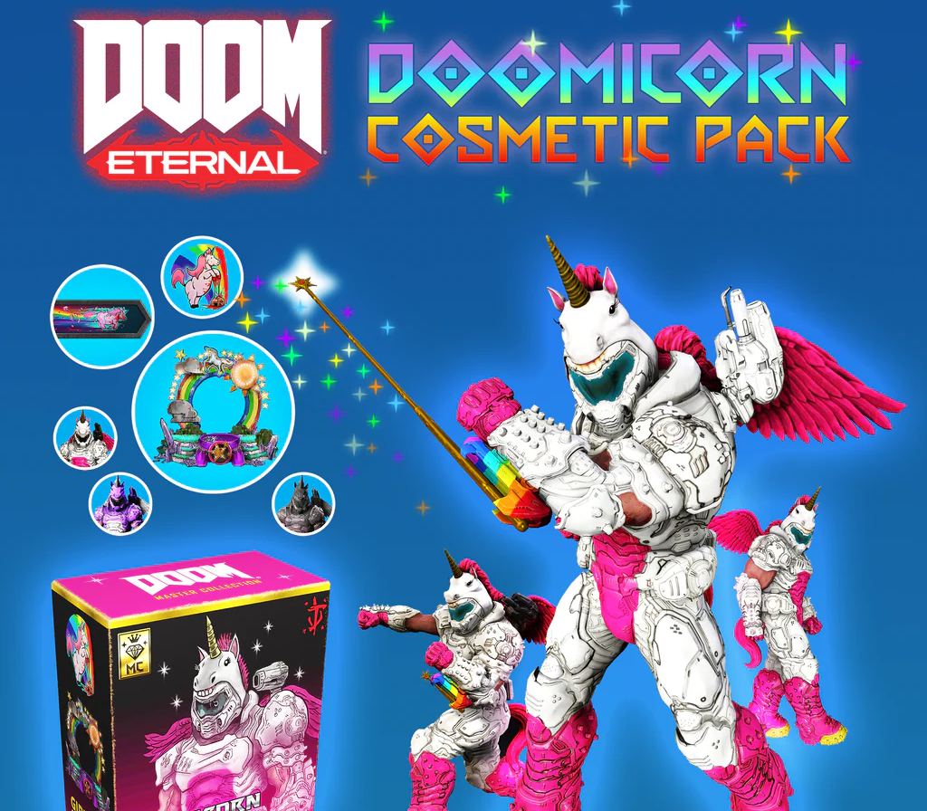 DOOMicorn Master Collection Cosmetic Pack EU Nintendo Switch CD Key