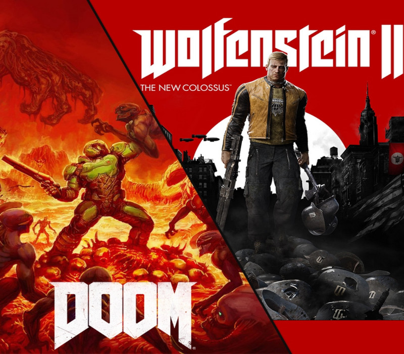 

DOOM and Wolfenstein II Bundle Steam CD Key