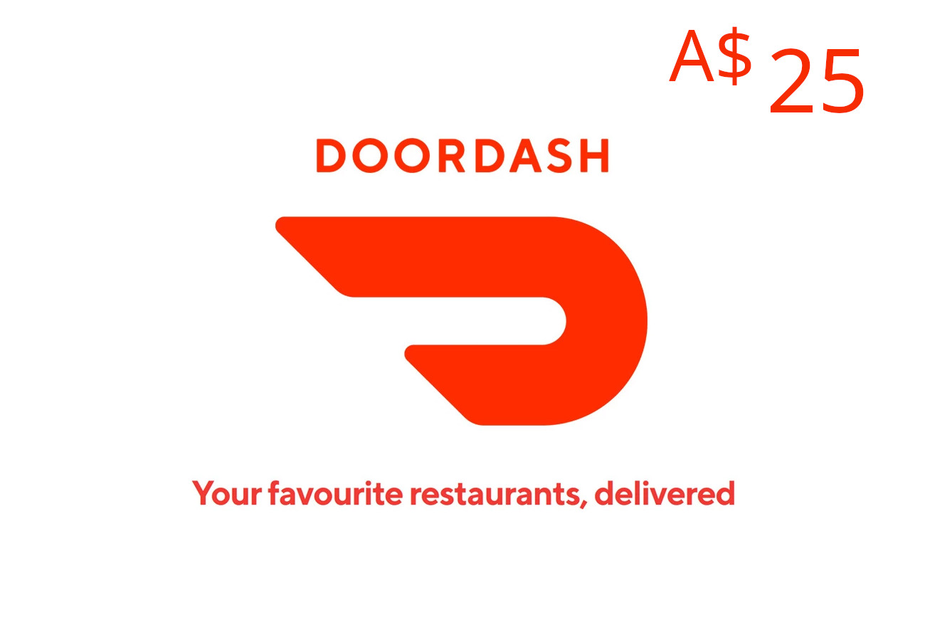 DoorDash A$25 Gift Card AU