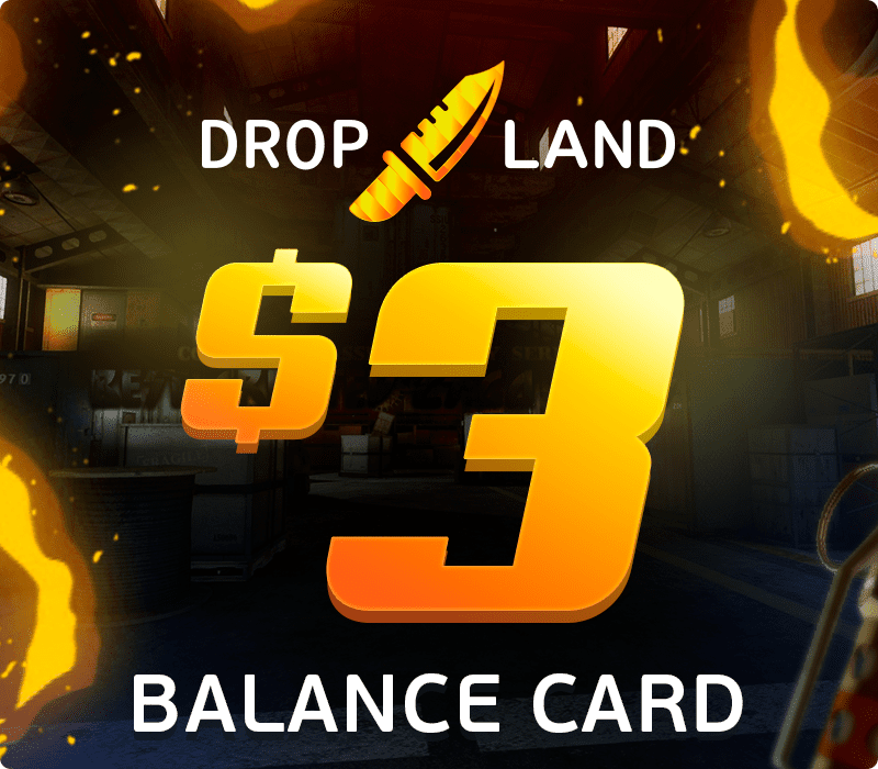 Dropland.net 3 USD Wallet Card Key