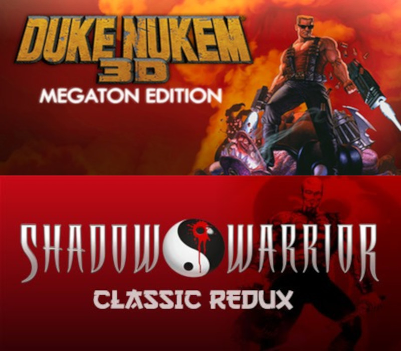 

Duke Nukem 3D: Megaton Edition + Shadow Warrior Classic Redux PC Steam CD Key