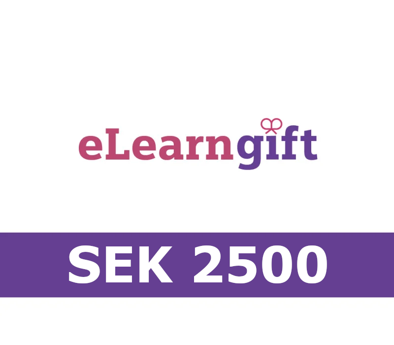 

eLearnGift 2500 SEK Gift Card SE