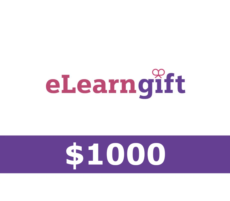 

eLearnGift $1000 Gift Card US