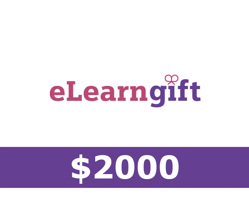 

eLearnGift $2000 Gift Card CA