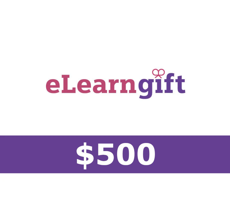 

eLearnGift $500 Gift Card AU