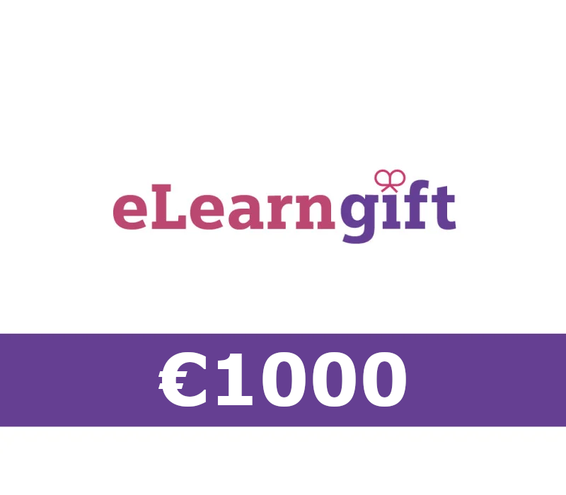 

eLearnGift €1000 Gift Card FR