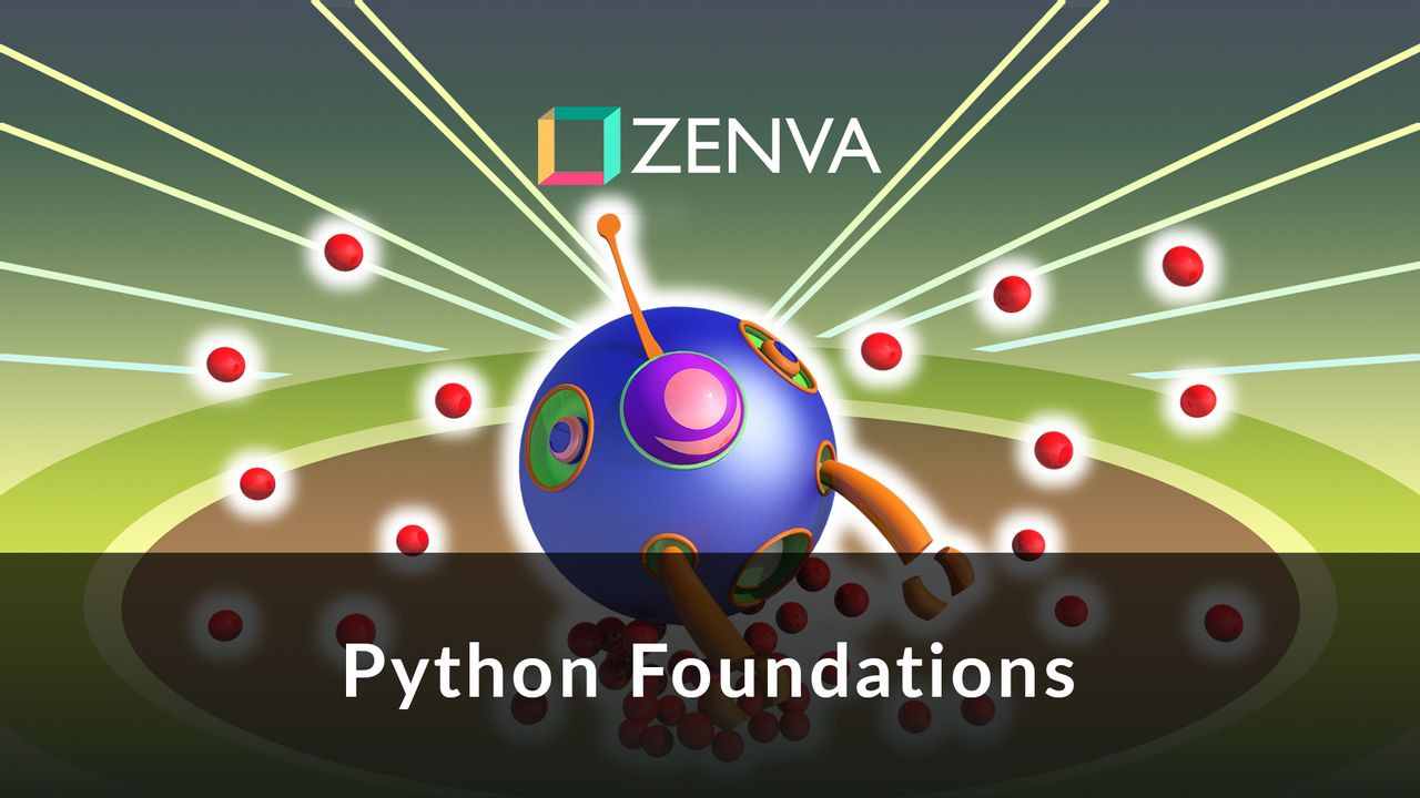 Python Foundations -  ELearning Course Zenva.com Code