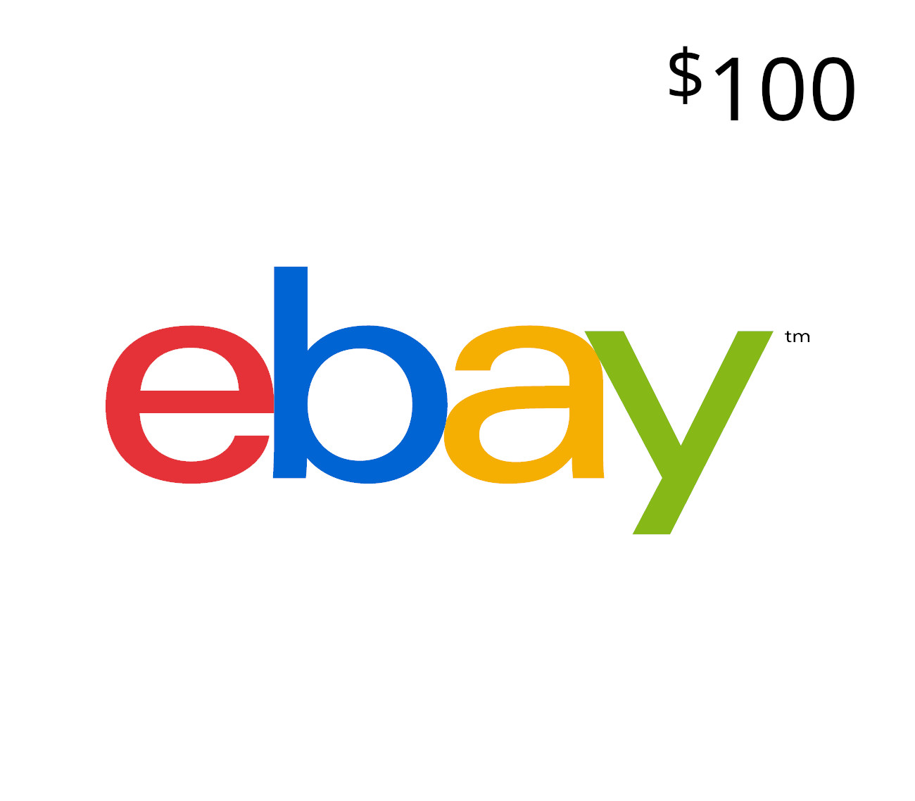 

eBay $100 Gift Card US