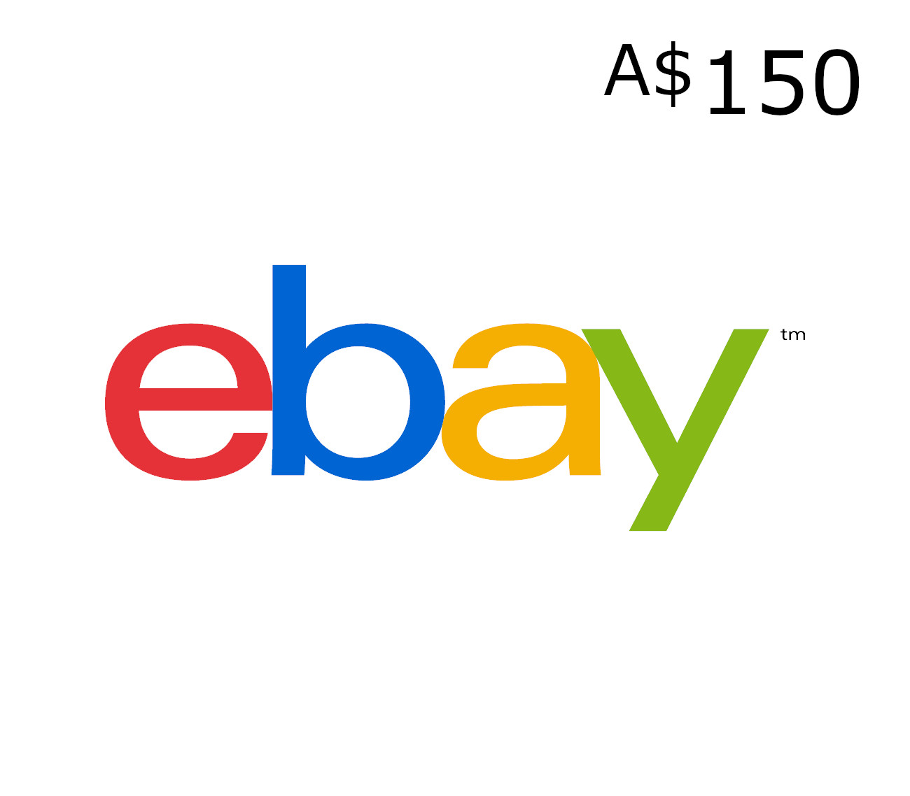 

eBay A$150 Gift Card AU