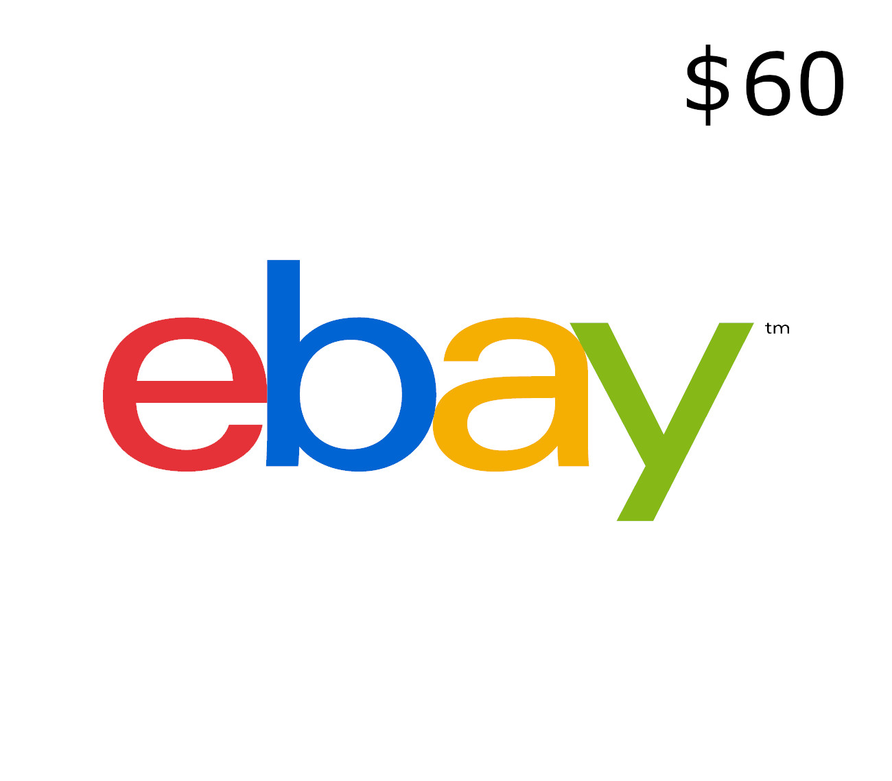 

eBay $60 Gift Card US