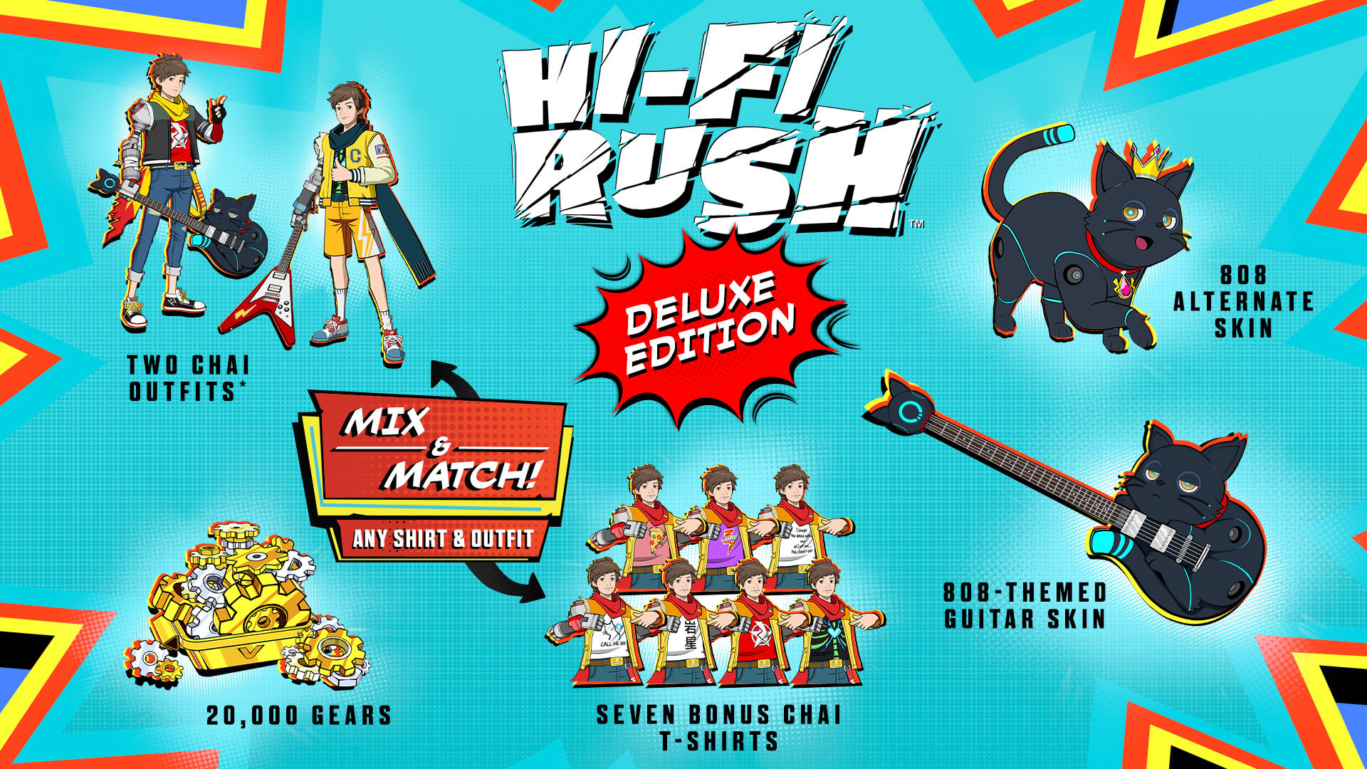 Hi-Fi RUSH - Deluxe Edition Upgrade Pack DLC Steam CD Key