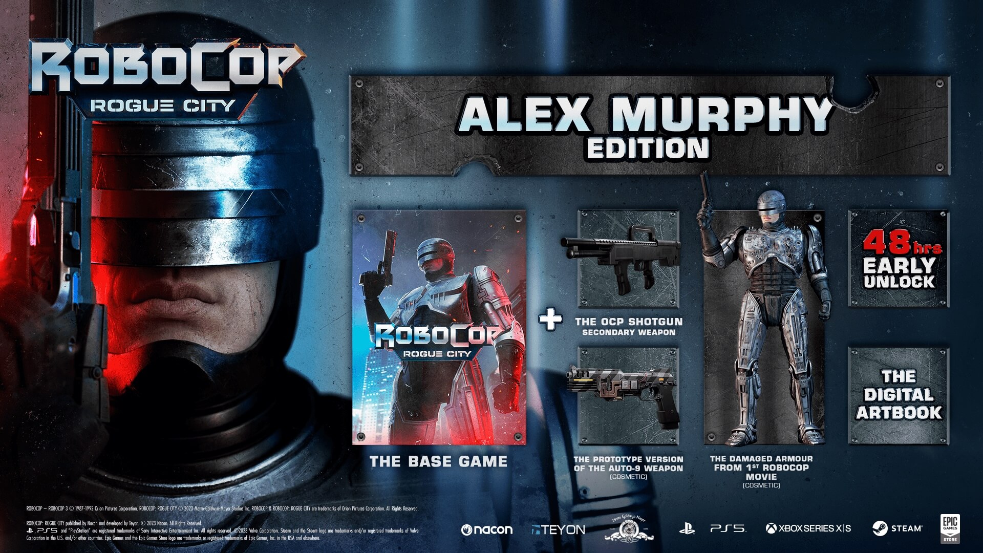 Robocop: Rogue City Alex Murphy Edition EU Steam CD Key