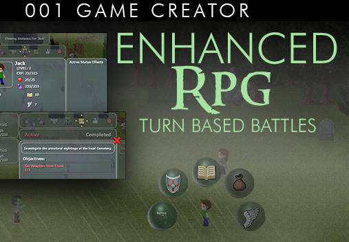 001 Game Creator - Enhanced RPG (Turn-Based Battles) DLC cover