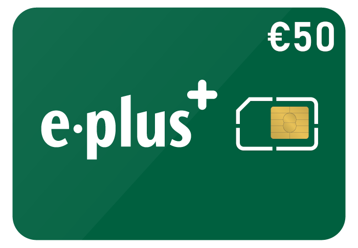 E-Plus €50 Mobile Top-up DE