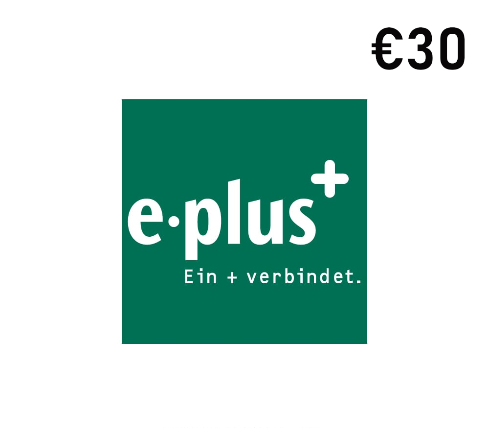 

E-Plus €30 Mobile Top-up DE