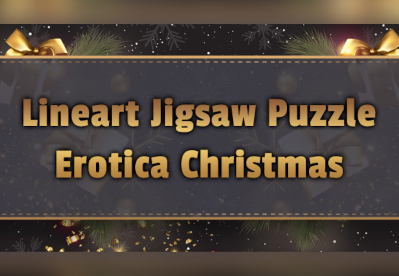 LineArt Jigsaw Puzzle - Erotica Christmas Steam CD Key screenshot 1