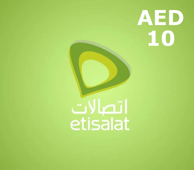 

Etisalat 10 AED Mobile Top-up AE