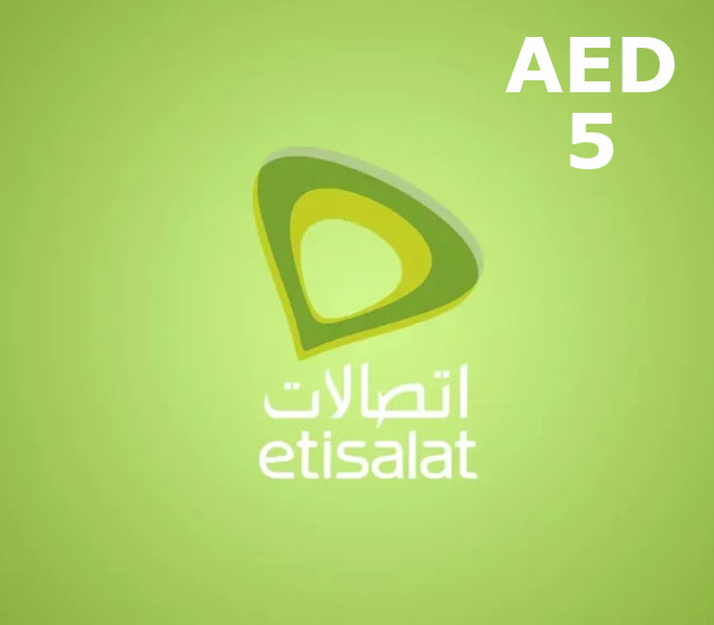 

Etisalat 5 AED Mobile Top-up AE