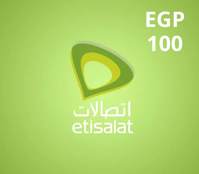 

Etisalat Prepaid 100 EGP Gift Card EG