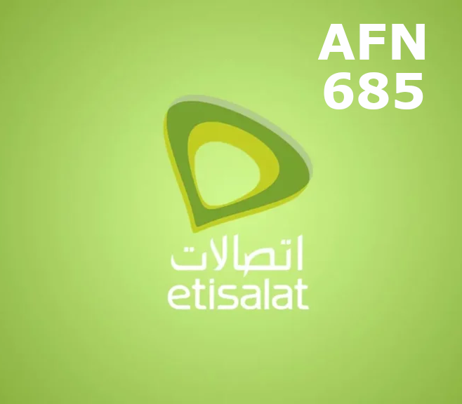 Etisalat 685 AFN Mobile Top-up AF