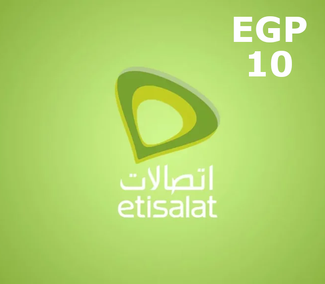 

Etisalat 10 EGP Mobile Top-up EG