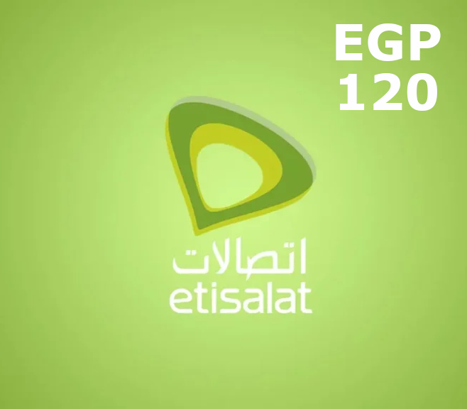 

Etisalat 120 EGP Mobile Top-up EG