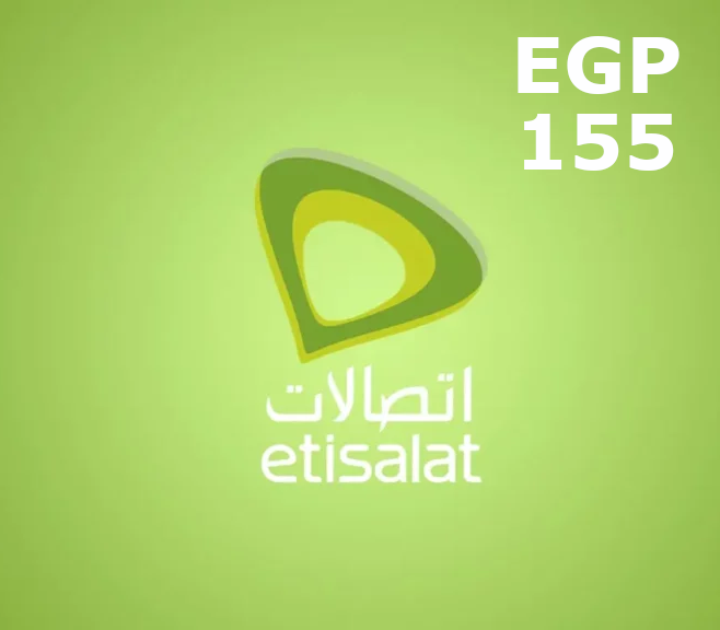 

Etisalat 155 EGP Mobile Top-up EG