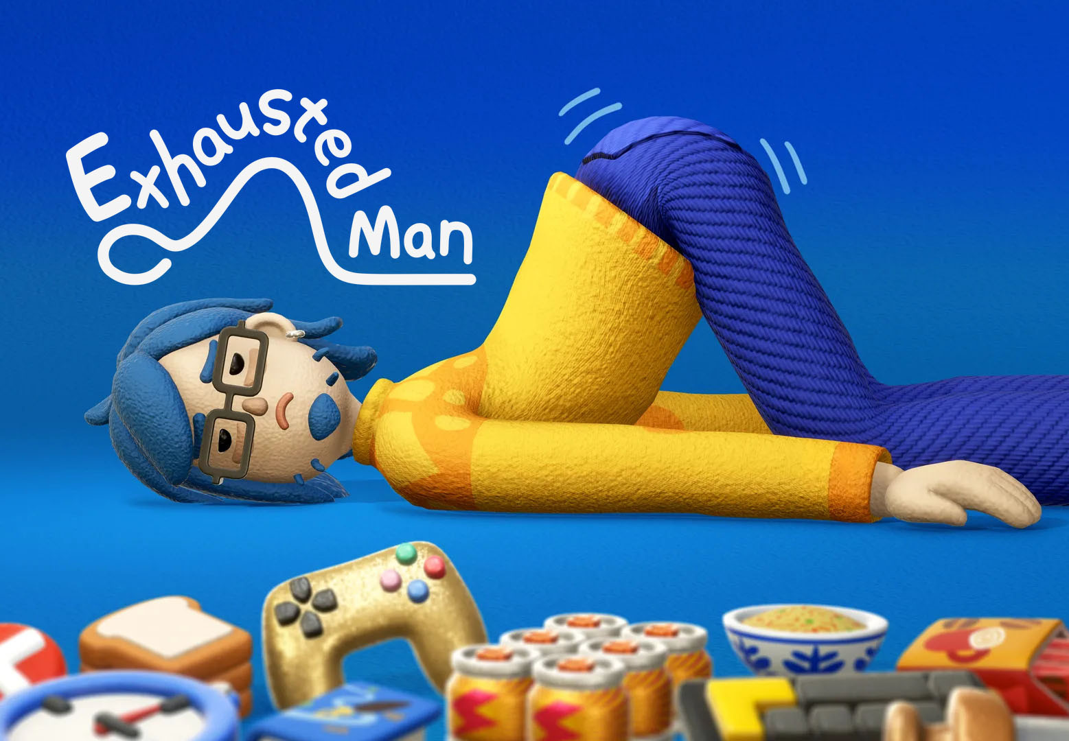 Exhausted Man PC Steam CD Key screenshot 2
