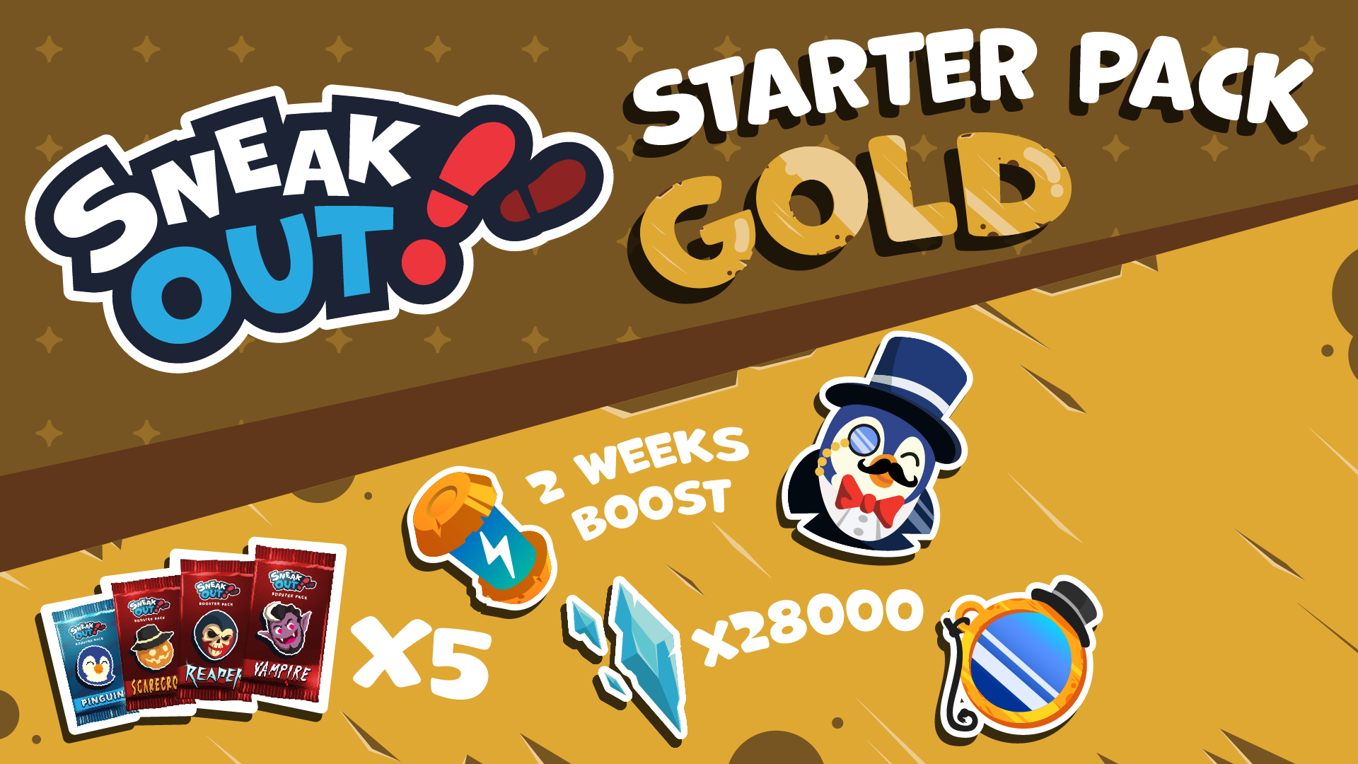 Sneak Out - Starter Pack Gold DLC PC Steam