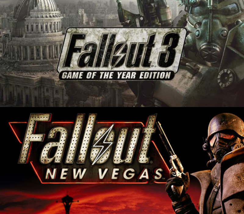 

Fallout 3 GOTY + Fallout New Vegas EU Steam CD Key