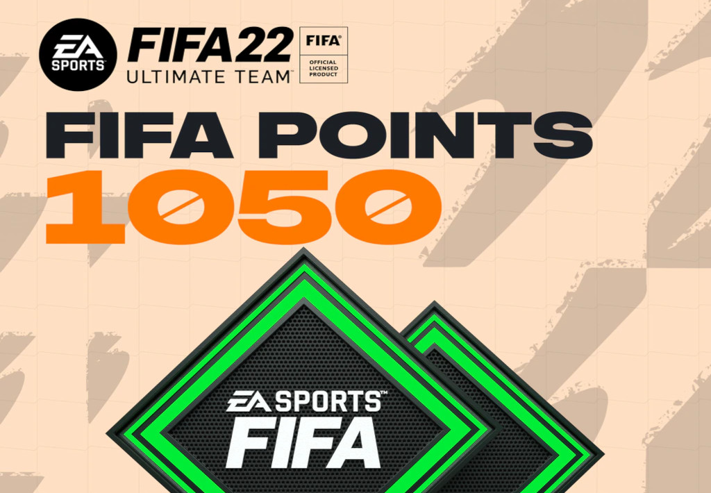 FIFA 22 Ultimate Team - 1050 FIFA Points XBOX One / Xbox Series X|S CD Key