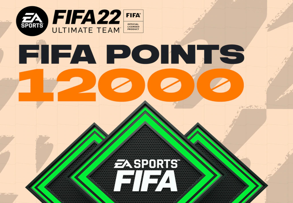 FIFA 22 Ultimate Team - 12000 FIFA Points XBOX One / Xbox Series X,S CD Key