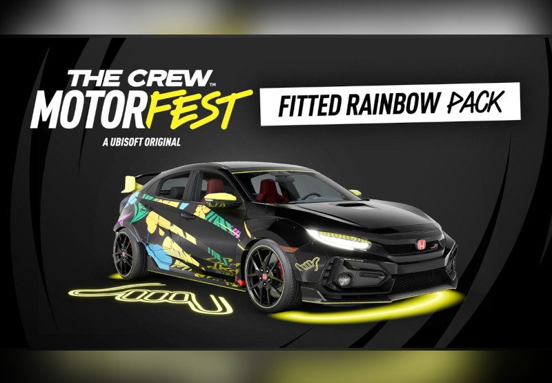The Crew Motorfest - Fitted Rainbow Pack DLC EU PS4 CD Key