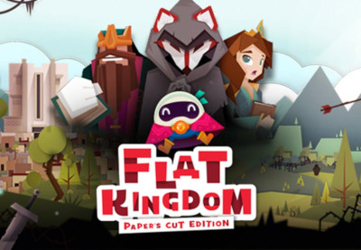 Flat Kingdom Paper's Cut Edition Steam CD Key screenshot 2