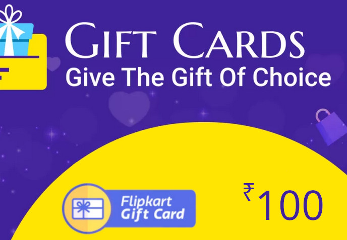 Flipkart ₹100 Gift Card IN