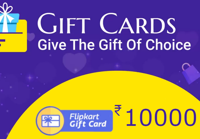 Flipkart ₹10000 Gift Card IN