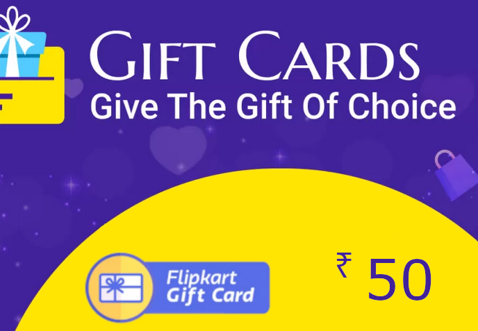 Flipkart ₹50 Gift Card IN