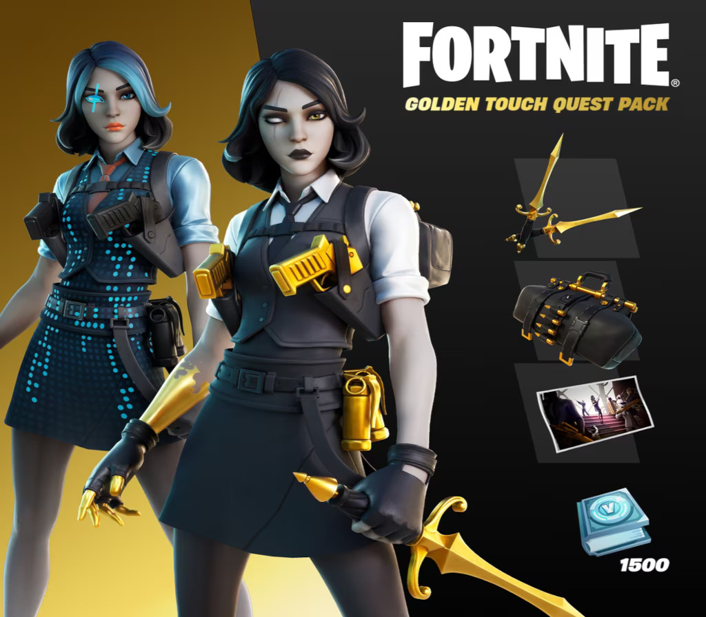 

Fortnite - Golden Touch Quest Pack DLC CH XBOX One / XBOX Series X|S CD Key