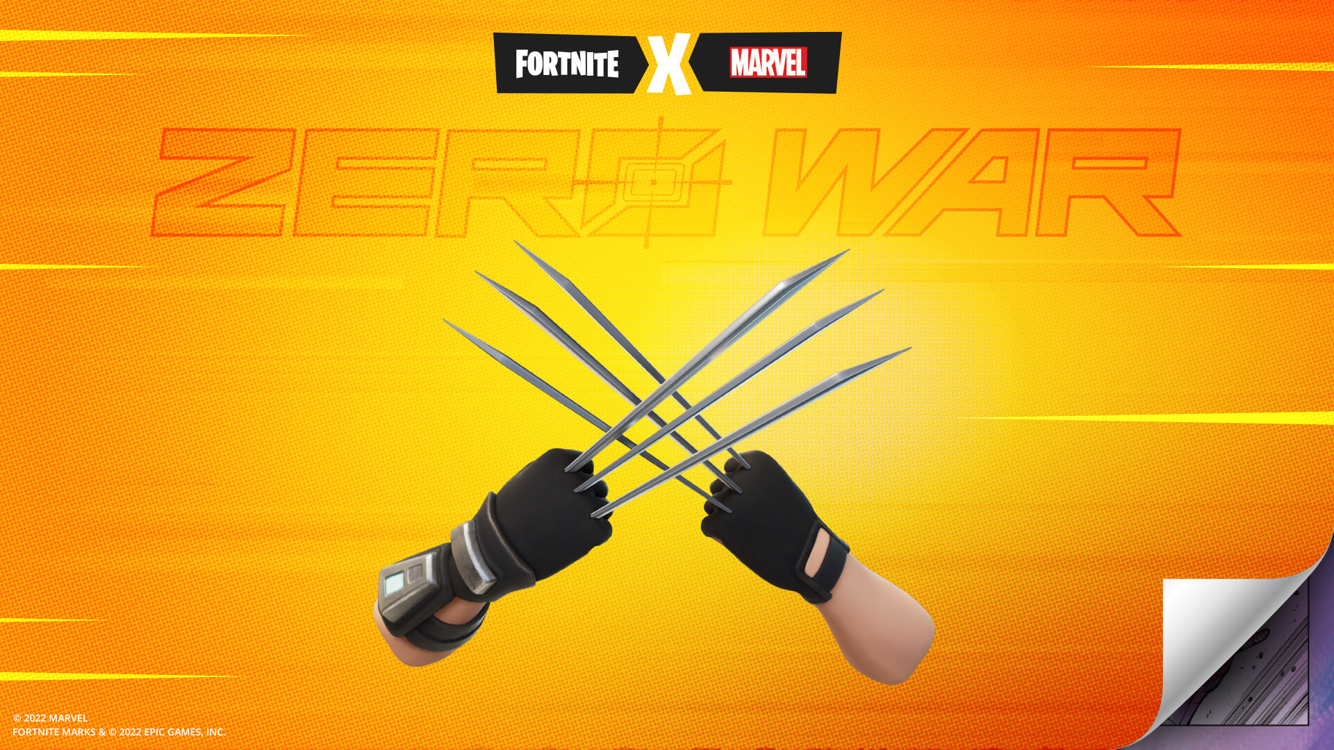 Fortnite - Adamantium Claws Pickaxe DLC Epic Games