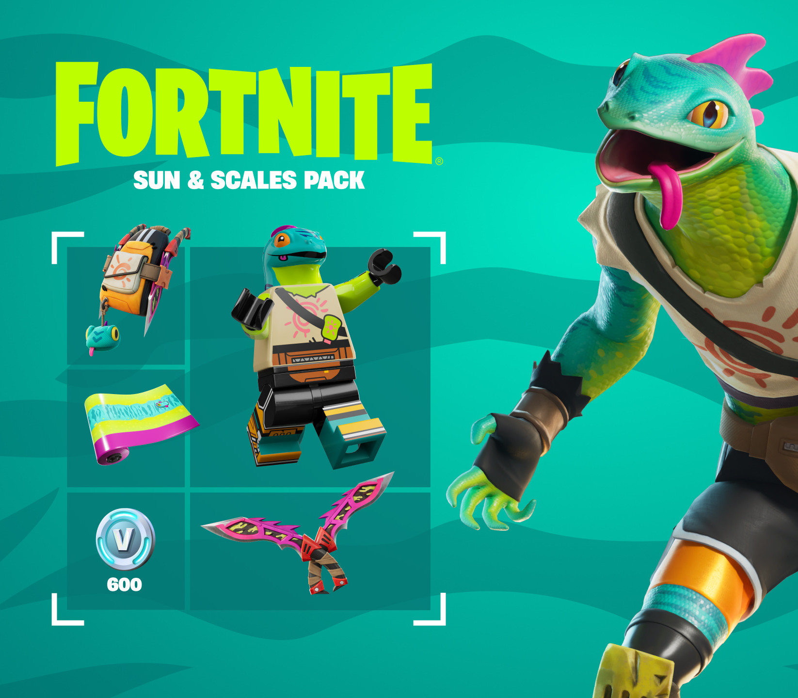 

Fortnite - Sun & Scales Pack DLC ZA XBOX One / Xbox Series X|S CD Key