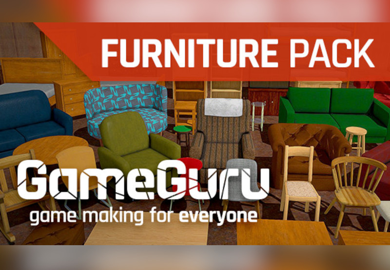 GameGuru - Furniture Pack DLC Steam CD Key screenshot 1