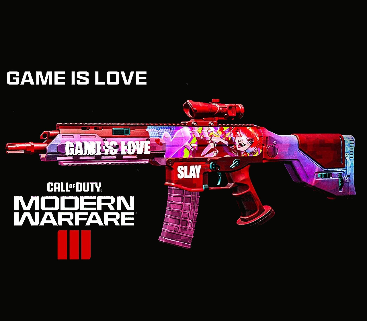 Call of Duty: Modern Warfare III - Game is Love Weapon Blueprint DLC PC/PS4/PS5/XBOX One/Series X|S