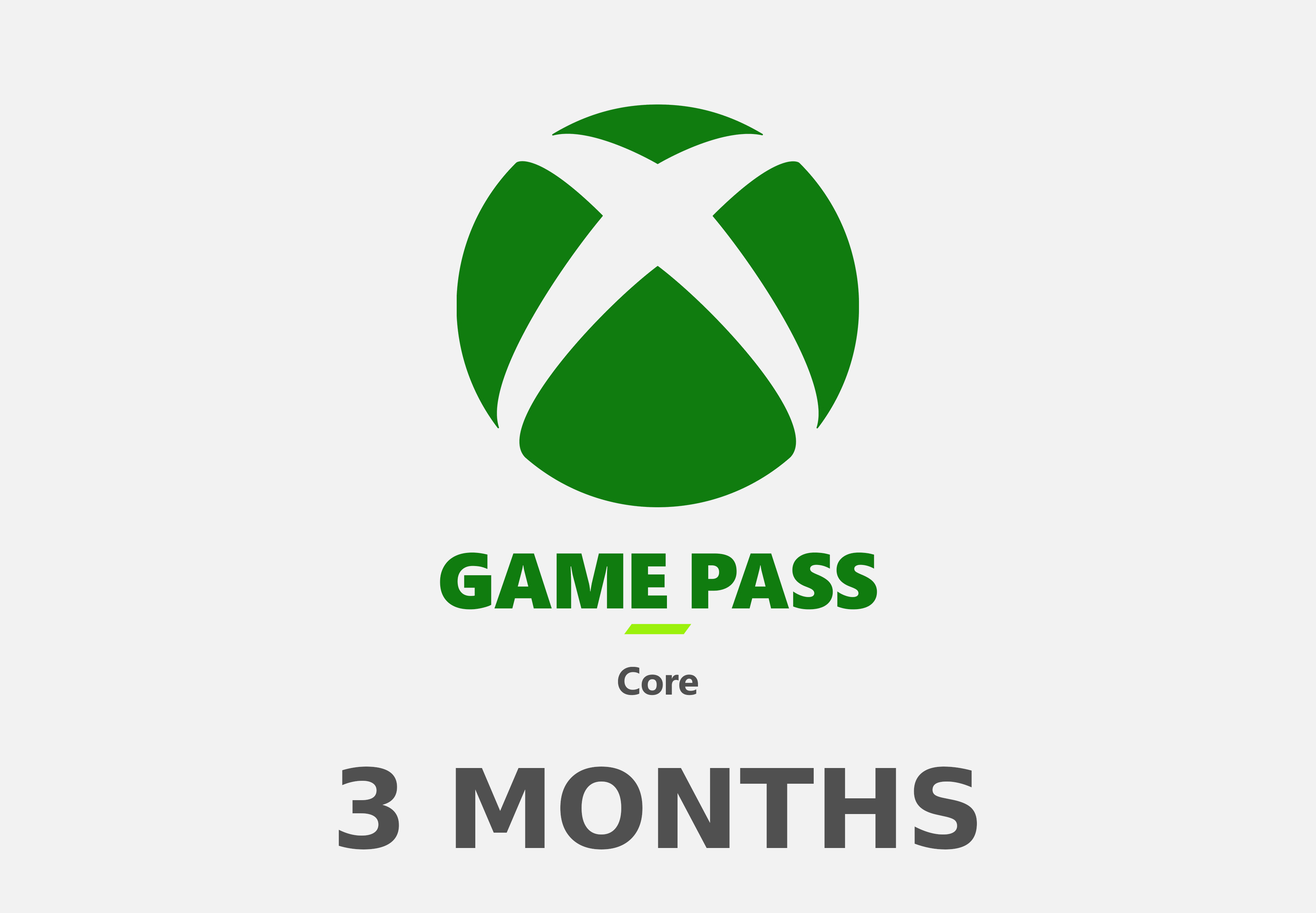 XBOX Game Pass Core 3 Months Subscription Card