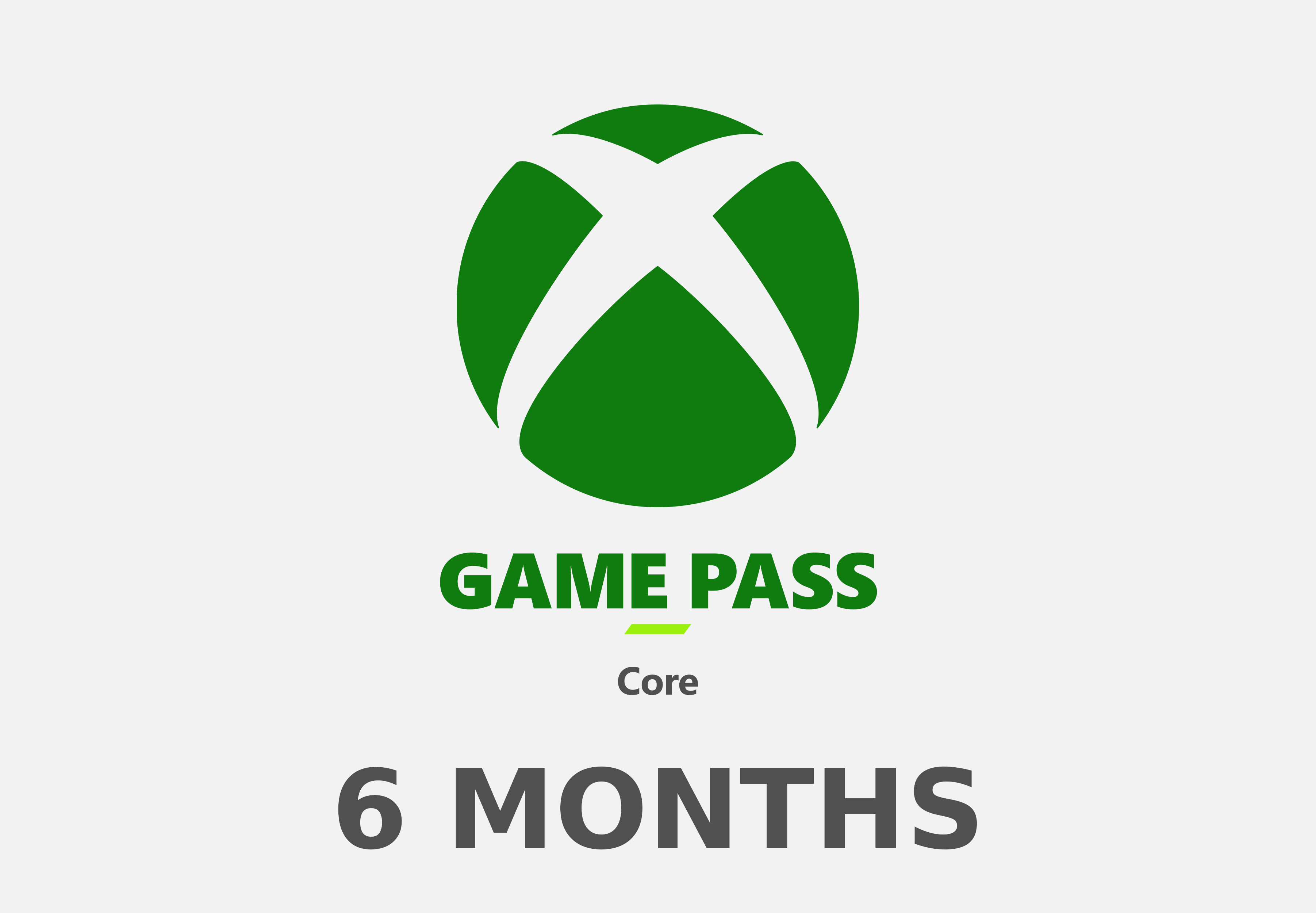 XBOX Game Pass Core 6 Months Subscription Card EU