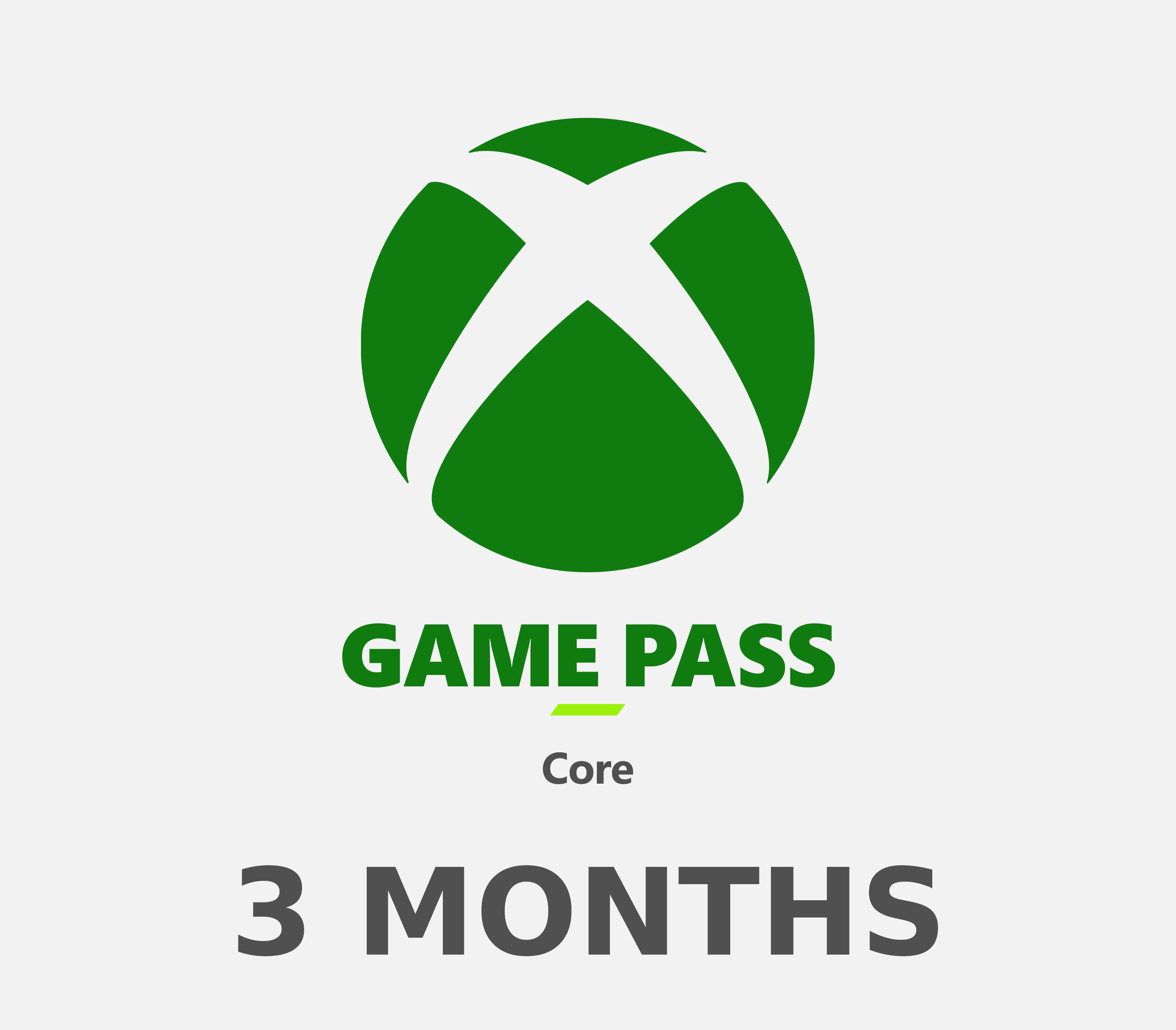 cover XBOX Game Pass Core 3 Months Subscription Card EU