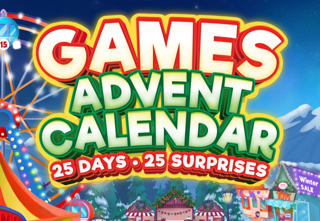 Games Advent Calendar - 25 Days - 25 Surprises Steam CD Key