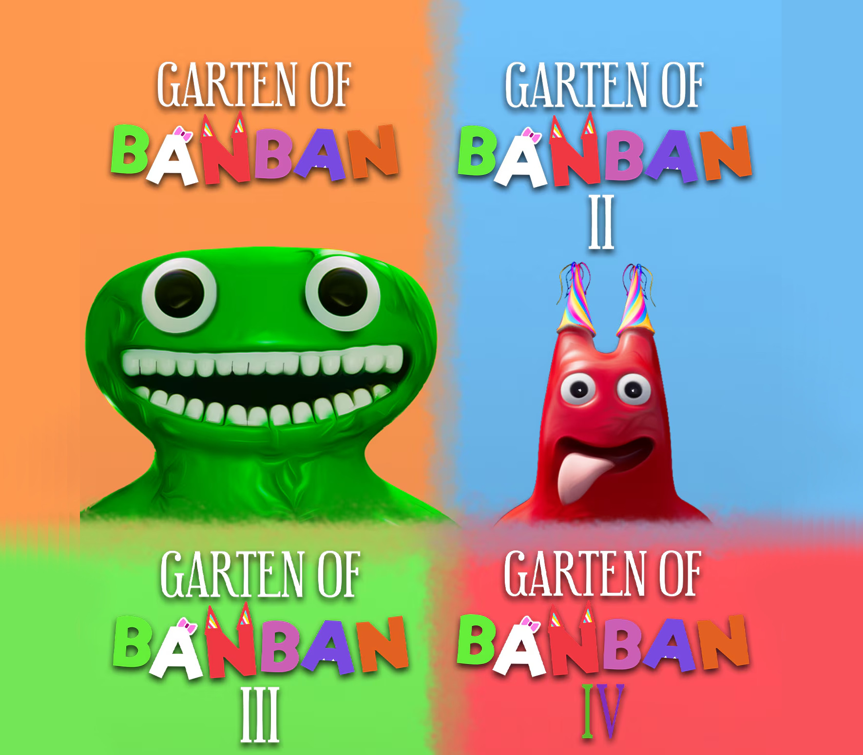 Garten of Banban Bundle: 1 + 2 + 3 + 4 XBOX One / Xbox Series X|S Account